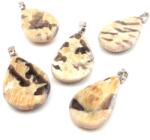 R. M. ékszer Felezett csepp medál Gránit írás 2, 5x3, 5-4cm (MDG) (021139)