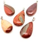 R. M. ékszer Csepp medál Jáspis polikróm (MDG) (020835)