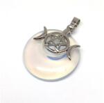 R. M. ékszer Fánk medál istennő Opalit 3cm (021694)