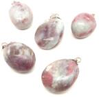 R. M. ékszer Csepp medál Rubellit kvarc (021552)