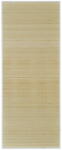 vidaXL természetes színű bambusz szőnyeg 100 x 160 cm 245820