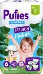 pufies Scutece Pufies Fashion Nature , Maxi Pack, 6 Extra Large, 13+ kg, 42 buc (3800024035999)