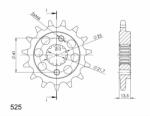 SUPERSPROX Pinion fata SUPERSPROX CST-296: 15 15T, 525