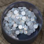 Zodiac - strasszkő ss16 White Opal