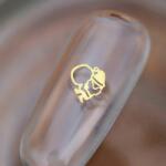 Zodiac Karácsonyi körömdísz 69