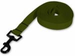 PafDog Ultrakönnyű nyomkövető vezeték PafDog® lapos, 2cm, 4 hossz - khaki zöld A VEZETŐ HOSSZA: 20 metrů