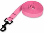 PafDog Ultrakönnyű nyomkövető vezeték PafDog® lapos, 2cm, 4 hossz - világos rózsaszín A VEZETŐ HOSSZA: 15 metrů