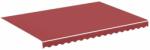 Vidaxl burgundi vörös csere napellenző ponyva 3, 5 x 2, 5 m 311966