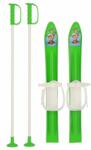 Baby Mix Gyerek síléc kötéssel és síbotokkal 60 cm zöld