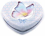  Kozmetikai tükör szív pillangóval - világoskék