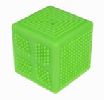 Tullo puha fejlesztő kocka 8, 5 cm - zöld