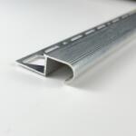 VIARPROFIL íves Beépíthető Alumínium Lépcső Profil 10mmx2, 5m Natúr