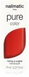 nailmatic Pure Color lac de unghii ELLA- Rouge Corail / Coral Red 8 ml