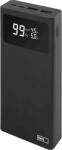 EMOS Powerbank BetaQ 20, 20000mAh, 74Wh, USB-A/USB-C, LED kijelző, fekete (B0532B) (B0532B)