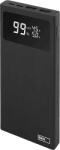 EMOS Powerbank BetaQ 10, 10000mAh, 37Wh, USB-A/USB-C, LED kijelző, fekete (B0531B) (B0531B)