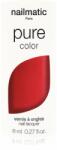 nailmatic Pure Color körömlakk AMOUR-Rouge Nacré / Red Shimmer 8 ml