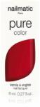 nailmatic Pure Color körömlakk DITA- Rouge Profond / Deep Red 8 ml