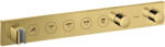 Hansgrohe Baterie duș, Axor, ShowerSelection, termostatată, cu 5 ieșiri, auriu lucios, 18358990 (18358990)