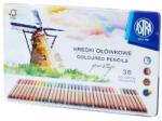 Astra Színes ceruza ASTRA hengeres fémdobozos 36 színű - rovidaruhaz