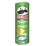 Pringles Burgonyachips PRINGLES Sour Cream & Onion 165g - rovidaruhaz
