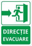  Indicator Usa de evacuare dreapta, 148x210mm ISA5UED