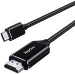  USB-C to HDMI 2.1 4k60Hz RayCue cable, 2m (black)