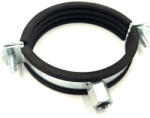 bilincsek Gumis csőbilincs horganyzott 113-118 mm-ig, két csavaros 4" (25db/dob) (55443)
