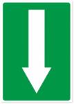  Indicator Evacuare sageata jos, 148x210mm ISA5SEJ