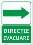  Indicator Directie de evacuare dreapta, 148x210mm ISA5DED