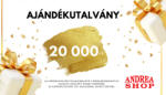  Andreashop Ajandekutalvany 20 000 Ft