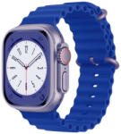 Techsuit Curea pentru Apple Watch 1/2/3/4/5/6/7/8/9/SE/SE 2/Ultra/Ultra 2 42/44/45/49mm Techsuit Watchband W038 Blue (5949419088634)