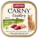 Animonda Carny Country Adult Chicken, Veal, Vension Csirke, borjú- és sertéshús felnőtt macskák számára 32x100 g