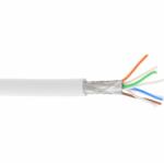 InLine Rola 100m cablu de retea RJ45 Cat. 6A S/FTP PiMF Alb, InLine IL76899W (IL76899W)