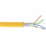 InLine Rola 100m cablu de retea RJ45 Cat. 6A S/FTP PiMF Galben, InLine IL76899Y (IL76899Y)