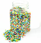 Playbox PlayBox: Fűzhető színes műanyag gyöngyök 2-3 mm 500g-os csomag (2470711)