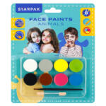 STARPAK Arcfesték készlet 8 szín + kiegészítők starpak