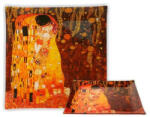 Hanipol Üvegtányér 30x30cm Klimt: The Kiss