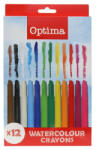  Zsírkréta OPTIMA kerek 12 színű (100139)