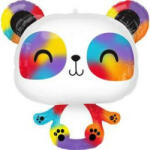 anagram Óriás fólia lufi 24" 61cm szivárvány panda (LUFI597025)