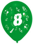 Amscan Happy Birthday 8 léggömb, lufi 8 db-os 10 inch (25, 4cm) (DPA996582)