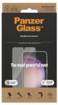 Panzer képernyővédő üveg (3D, ütésállóság, 9H + segédkeret) ÁTLÁTSZÓ Galaxy S24 (7350)