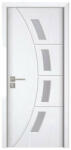 Novo Doors Usa Interior din MDF Novo Doors ND508, Cadru din Lemn Masiv, Geam Sablat, KIT COMPLET, Toc , Manere si balamale incluse (ND508) - novodoors