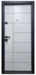 NOVO DOORS Usa metalica de apartament cu izolatie si vizor Novo Doors First Class NDS02, Deschidere Stanga Dreapta, Dimensiune 200X88 cm, Tabla 1.2 mm, Kit complet, Alb (NDS02)
