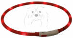 TRIXIE USB Flash Ring - világító nyakörv kutyáknak (XS-XL)