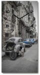  Wallmuralia. hu Téglalap alakú üvegóra Havanna fekete 30x60 cm