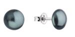 Evolution Group Cercei sferici eleganți cu perle sintetice 71136.3 tahiti