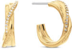 Calvin Klein Cercei moderni placați cu aur cercuri Crystallized Weave 35000515