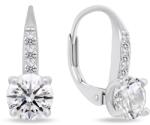 Brilio Silver Cercei sclipitori argintii, cu zircon EA916W