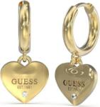 Guess Cercei rotunzi inimă din oțel Huggie Me JUBE03145JWYGT/U