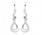 Silver Cat Cercei eleganți cu zirconi SC430